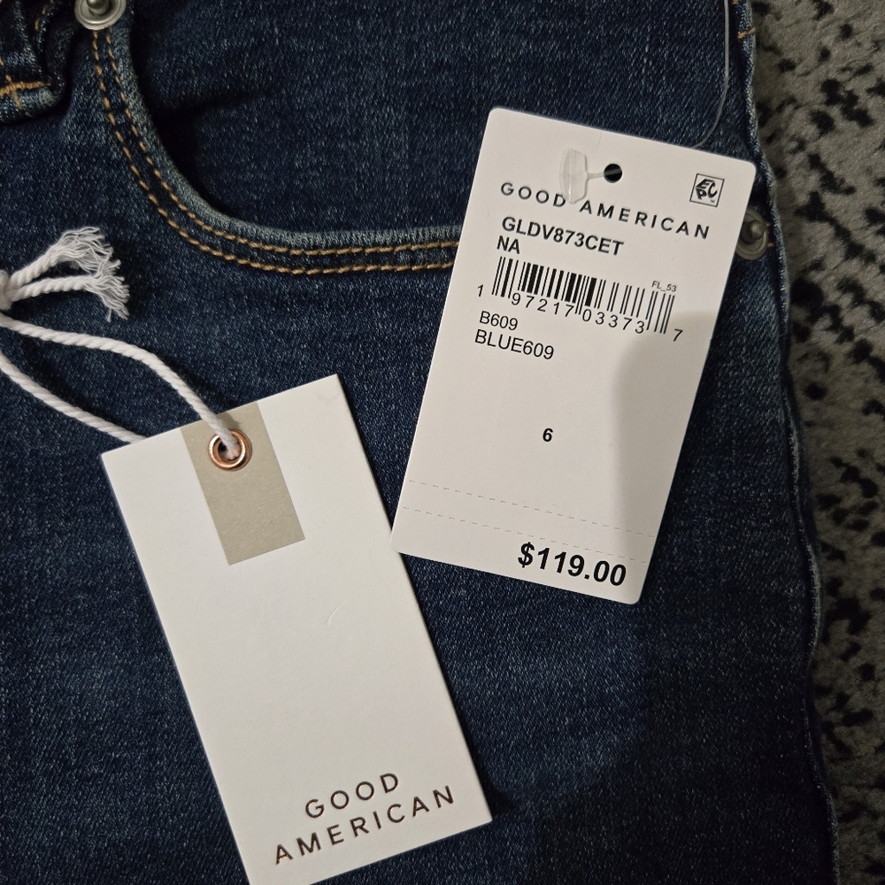 Good American Good Legs Skinny Jeans, 6/28, NWT - Picture 4 of 14